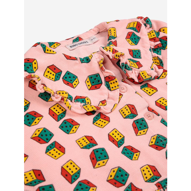 Bobo Choses Dices all over  micro corduroy dress