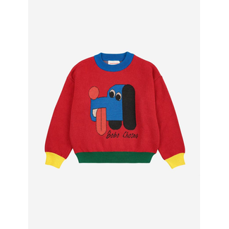 Bobo Choses Doggy Mate jacquard jumper