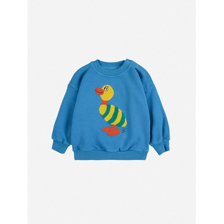 Bobo Choses Striped Duck sweatshirt