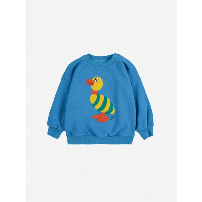 Bobo Choses Striped Duck sweatshirt
