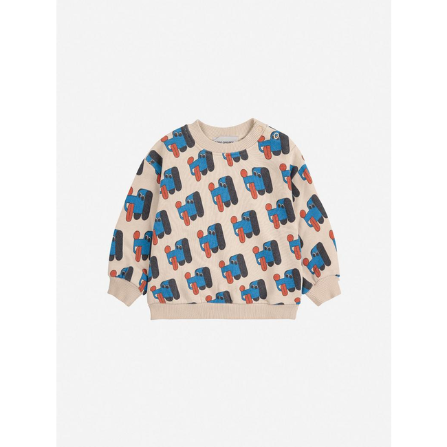 Bobo Choses Doggy Mate all over sweatshirt