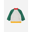Bobo Choses Tic Tac Toe color block zipped sweatshirt baby