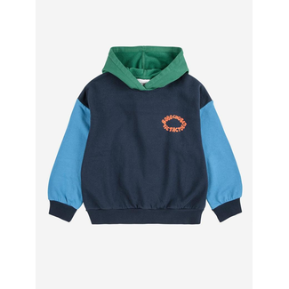 Bobo Choses Tic Tac Toe color block hoodie