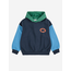 Bobo Choses Tic Tac Toe color block hoodie
