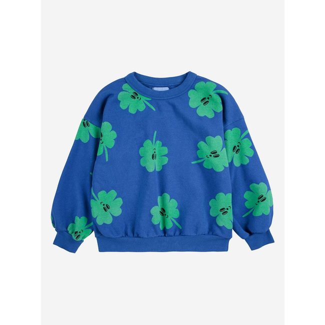 Bobo Choses Lucky Clover all over sweatshirt