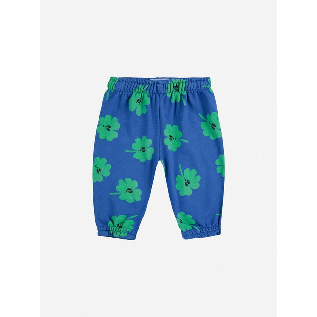 Bobo Choses Lucky Clover all over jogging pants baby