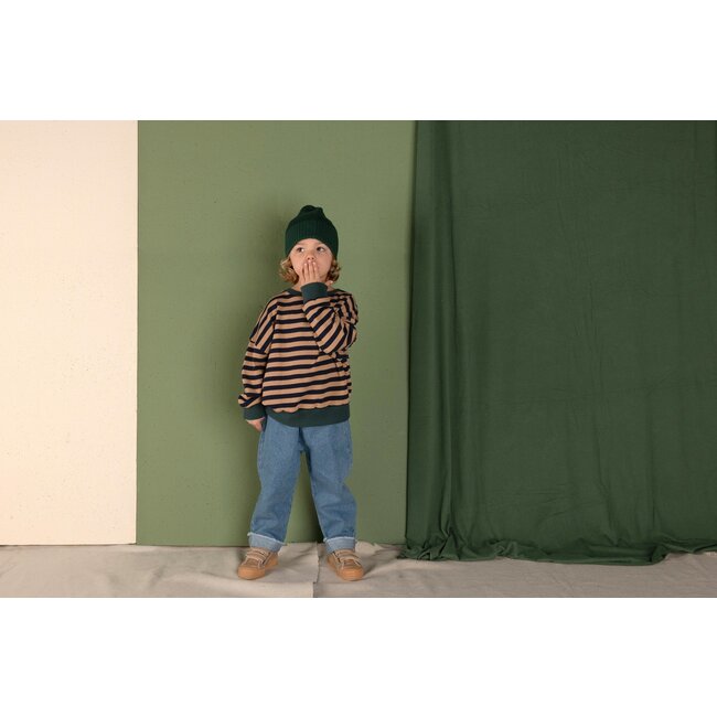 Nixnut Rel Sweater Navy Stripe