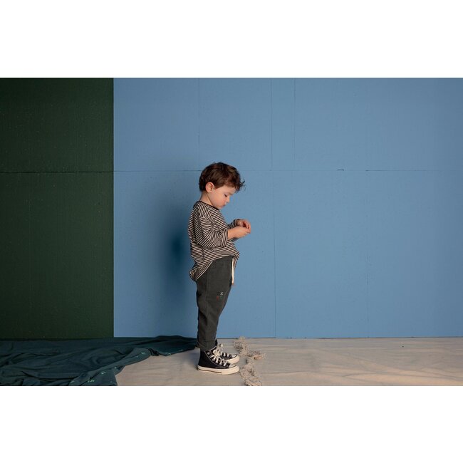 Nixnut Drop Shirt Black Stripe