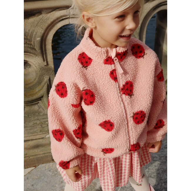 Konges Slojd JODY TEDDY JACKET Ladybug