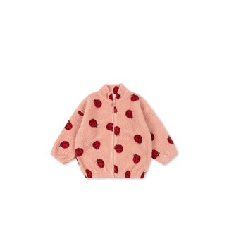 Konges Slojd JODY TEDDY JACKET Ladybug Konges Slojd JODY TEDDY JACKET Ladybug