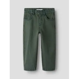 Name it NMMBEN TAP OVERDYED JEANS 4042-ZA K Deep Forest