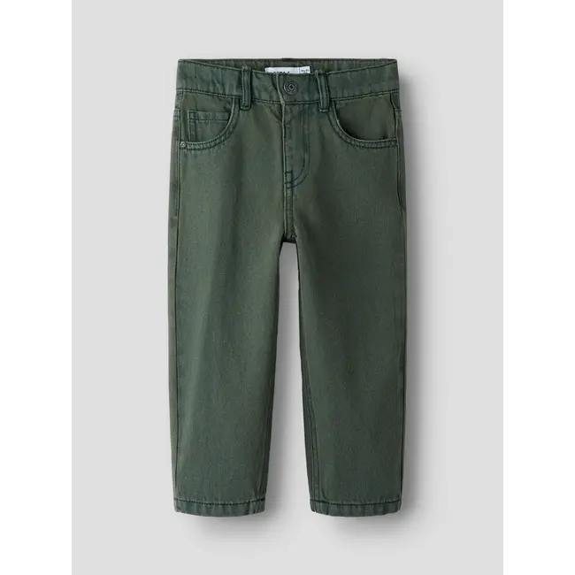 Name it NMMBEN TAP OVERDYED JEANS 4042-ZA K Deep Forest