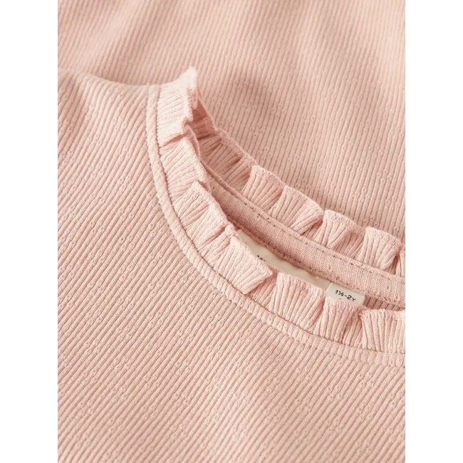 Lil' Atelier NMFNORA LS SLIM TOP LIL pink