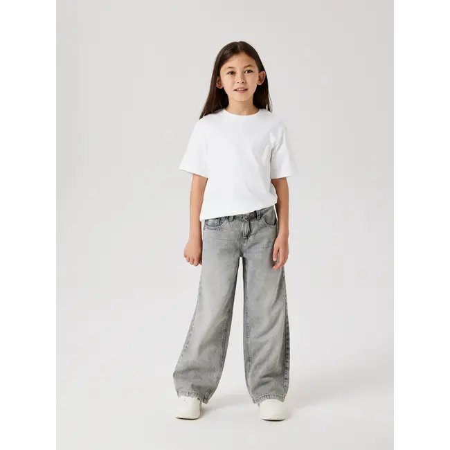 Name it NKFROSE WIDE JEANS 5529-BE NOOS Light Grey Denim