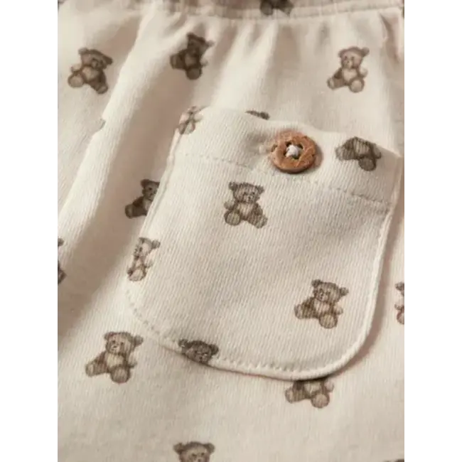 Lil' Atelier NBNGAYO ELI REG PANT LIL NOOS Turtledove TEDDYBEAR