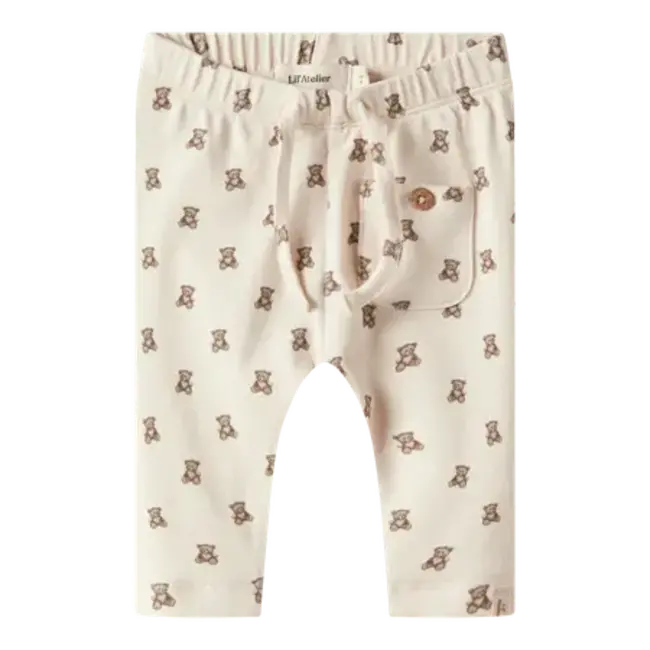 Lil' Atelier NBNGAYO ELI REG PANT LIL NOOS Turtledove TEDDYBEAR