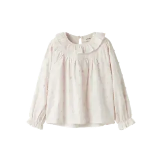 Lil' Atelier NMFNETHE LS LOOSE SHIRT LIL Pastel Parchment