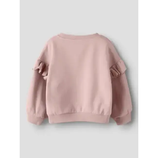 Lil' Atelier NMFILONDON RES LS RLX SWEAT BRU LIL Misty Rose