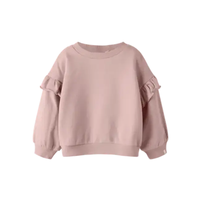 Lil' Atelier NMFILONDON RES LS RLX SWEAT BRU LIL Misty Rose