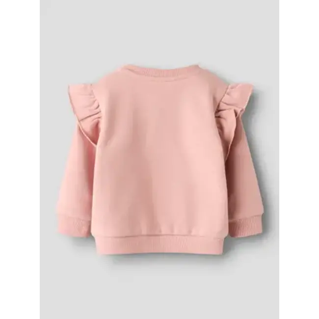 Lil' Atelier NBFILONDON RES LS SWEAT BRU LIL Misty Rose