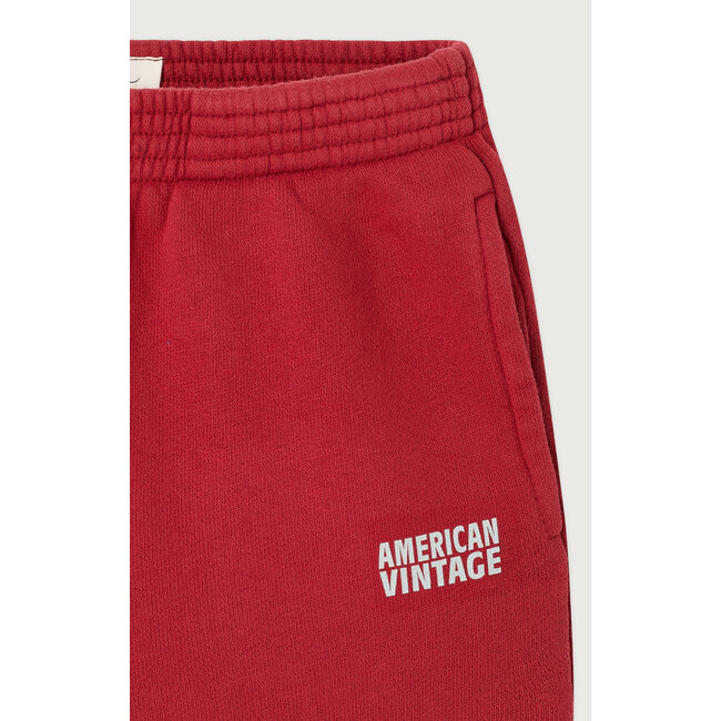 American Vintage IZUBIRD jogging CERISE VINTAGE