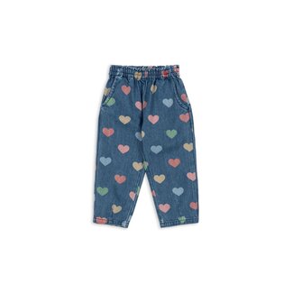 Konges Slojd MAGOT FRILL PANTS GOTS BON COEUR COLORÉ