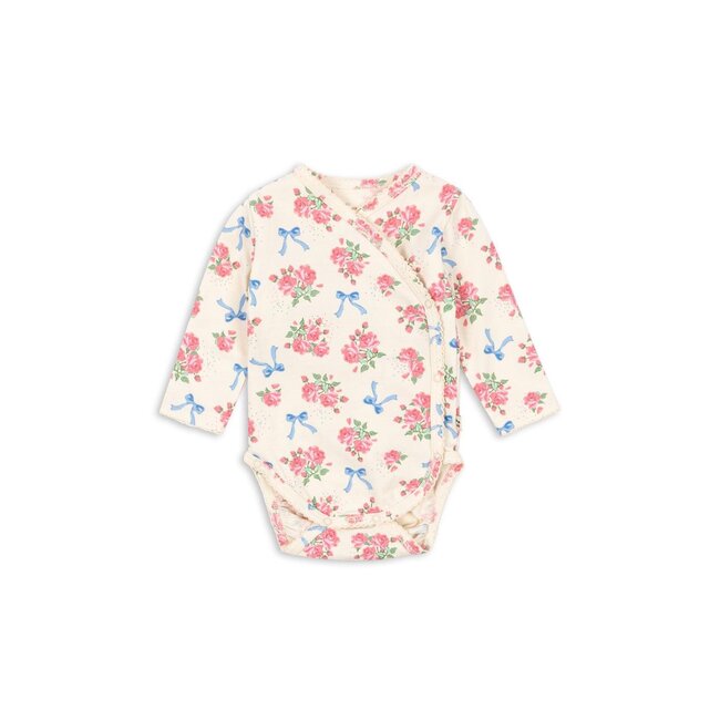 Konges Slojd BASIC LS NEWBORN BODY GOTS BELLA ROSITA