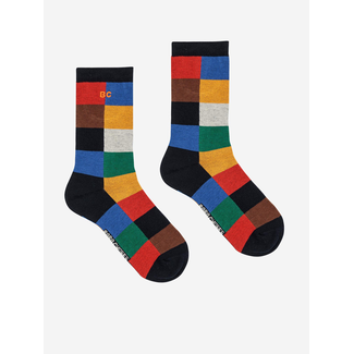 Bobo Choses Multicolor Tiles long socks