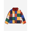 Bobo Choses Multicolor Tiles reversible sheepskin jacket