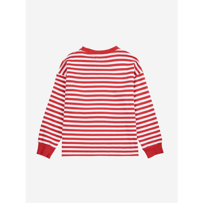 Bobo Choses Bobo Choses stripes T-shirt red