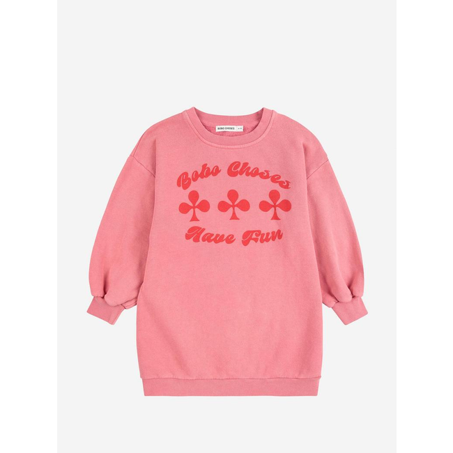 Bobo Choses Have Fun sweatshirt dress