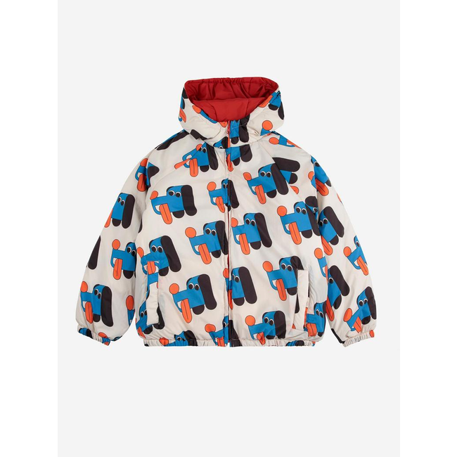 Bobo Choses Doggy Mate all over reversible anorak
