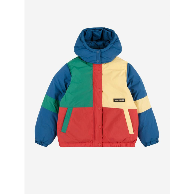 Bobo Choses Bobo Choses color block anorak