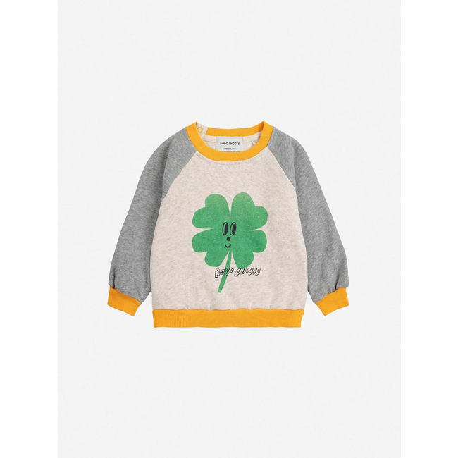 Bobo Choses Lucky Clover sweatshirt baby