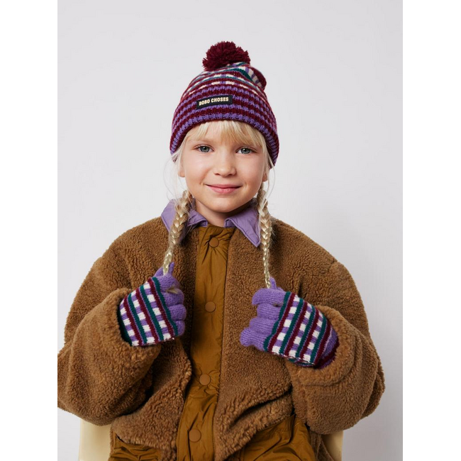Bobo Choses Bobo Choses jacquard long gloves