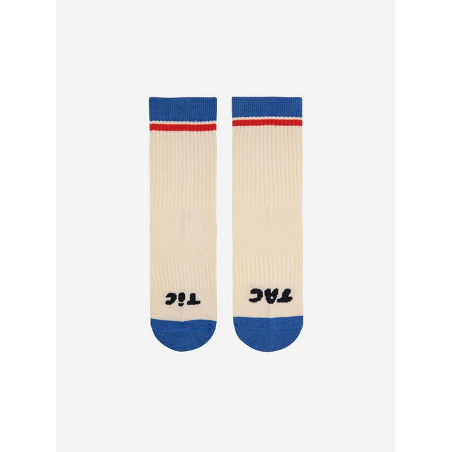 Bobo Choses Tic Tac Toe color block long socks