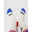 Bobo Choses Tic Tac Toe color block long socks