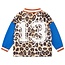 Repose AMS 52. soccer tee leopard glitch color block
