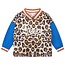 Repose AMS 52. soccer tee leopard glitch color block