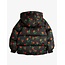 Mini Rodini Lingonberries aop hooded puffer