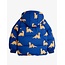 Mini Rodini Dinos aop hooded puffer