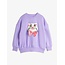 Mini Rodini Cat with bowtie chenille sweatshirt