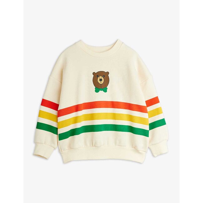 Mini Rodini Bear stripe sweatshirt