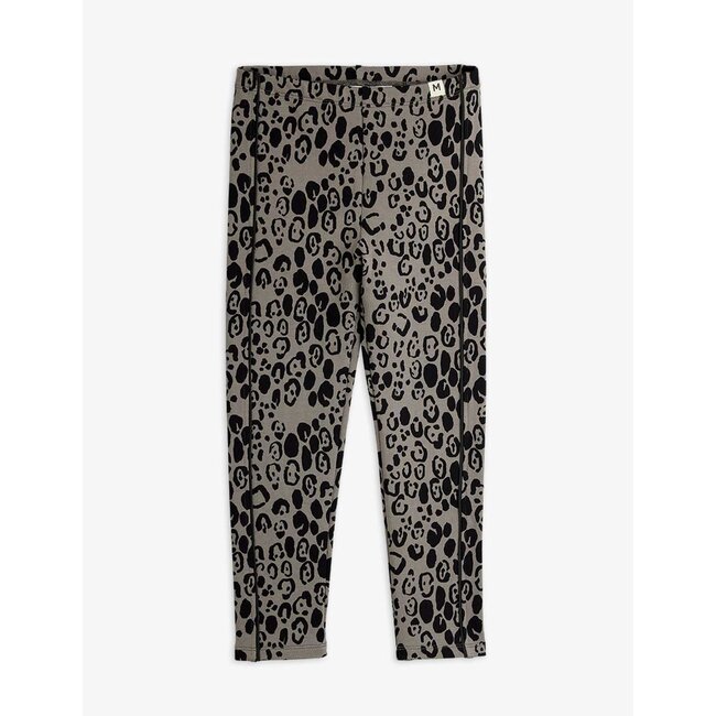 Mini Rodini Leopard aop brushed jersey leggings
