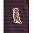 Mini Rodini Stripe bird patch ls tee