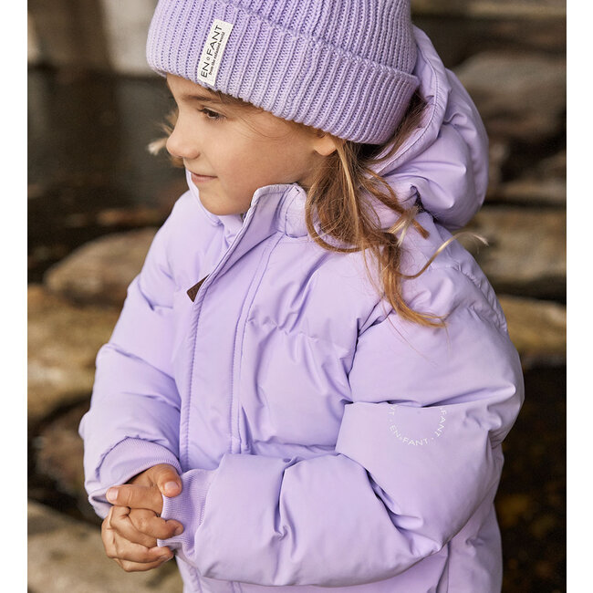 En Fant Jacket Quilt. Solid Lavender