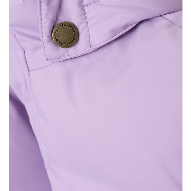 En Fant Jacket Quilt. Solid Lavender