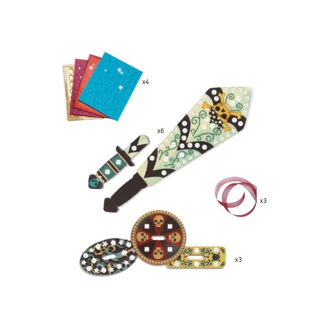 Djeco Knutselset - Piratenzwaarden