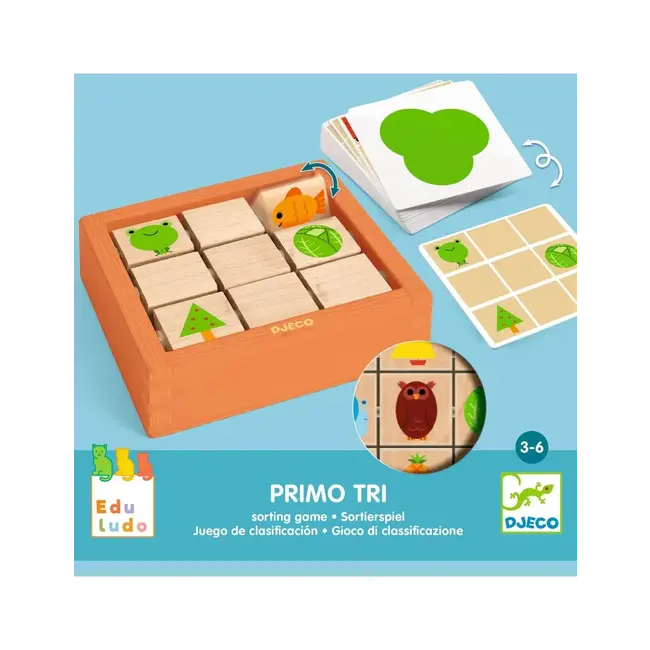 Djeco Sorteerspel Primo Tri