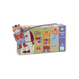 Djeco Puzzel - Trio Orkest (3+)